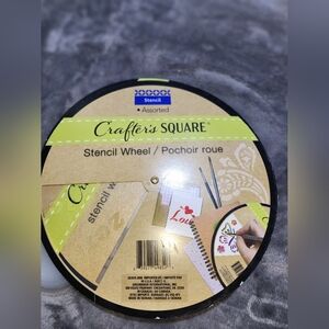 Crafter's Square Stencil Wheel: Numbers, (Capital Number & Symbol Stencils), New